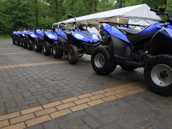 Quad rijden familiefeest